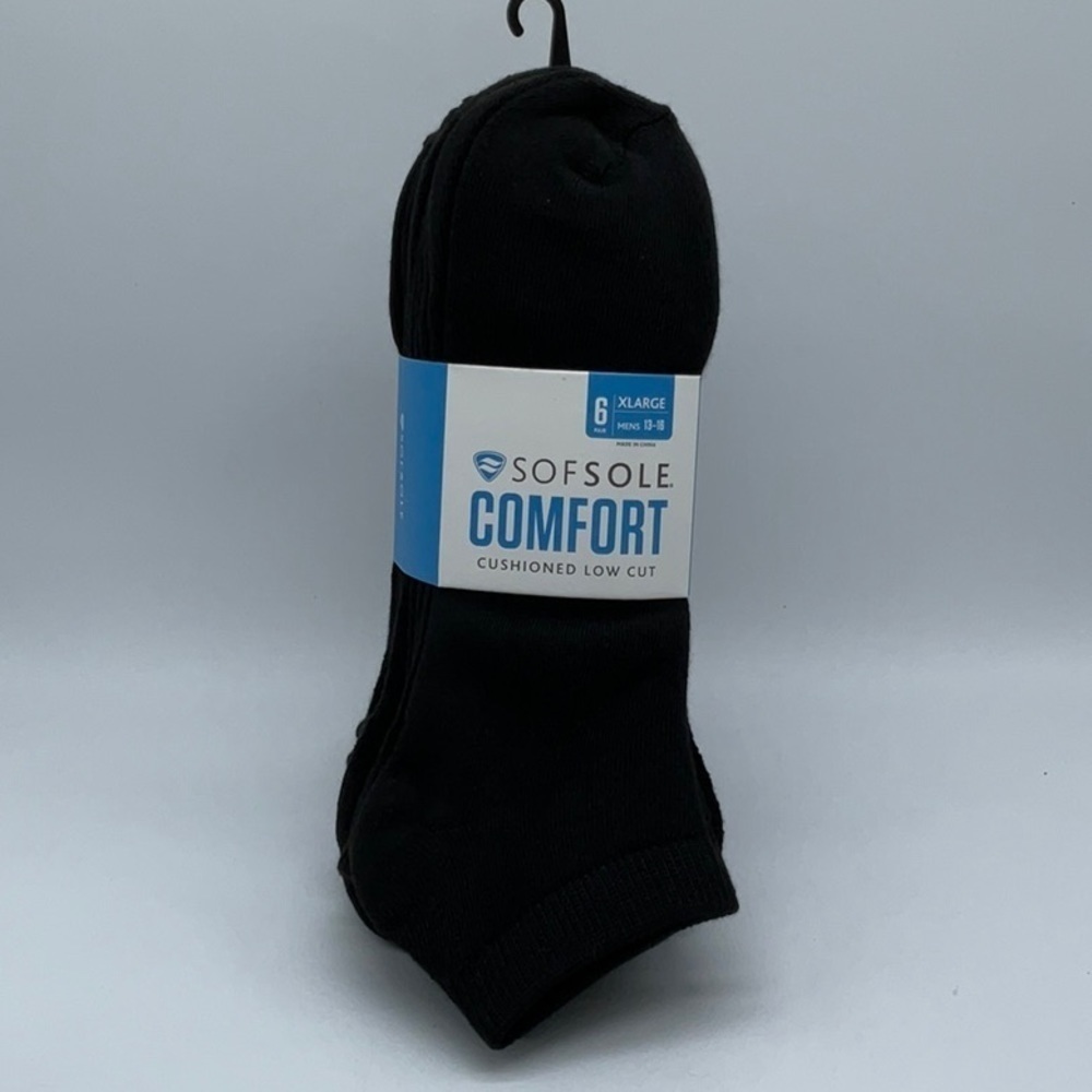 Sofsole Comfort Cushioned low cut black